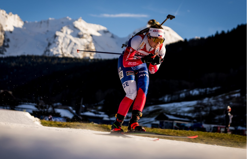 Tereza Vinklárková, sprint žen, SP Annecy - Le Grand Bornand 2025
